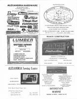 Alexandria Hardware, Knute Nelson Memorial Home, Western Lumber Supply, Maack Construction, Interstate Marine, Douglas County 1981